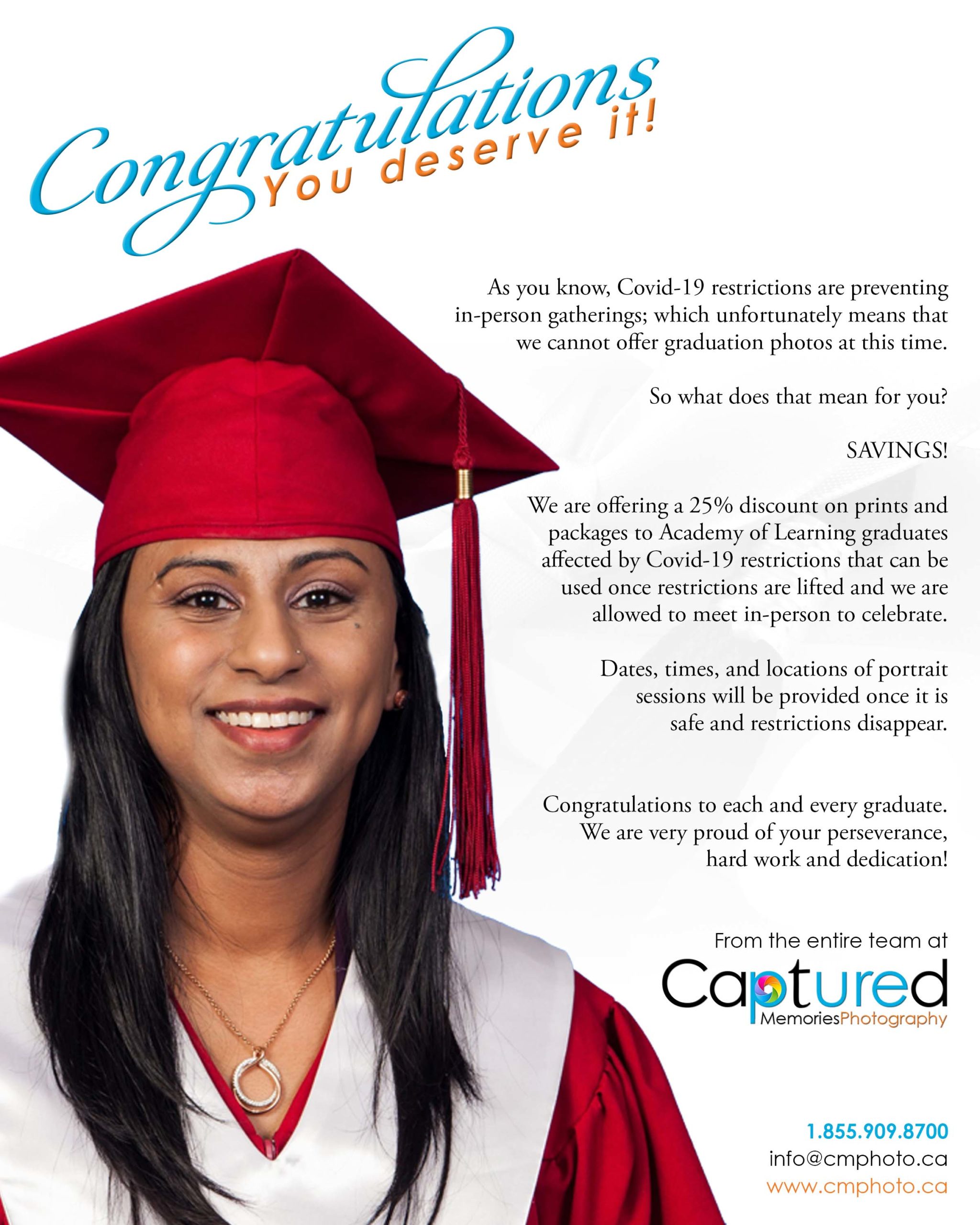 Captured Memories Photography Discount